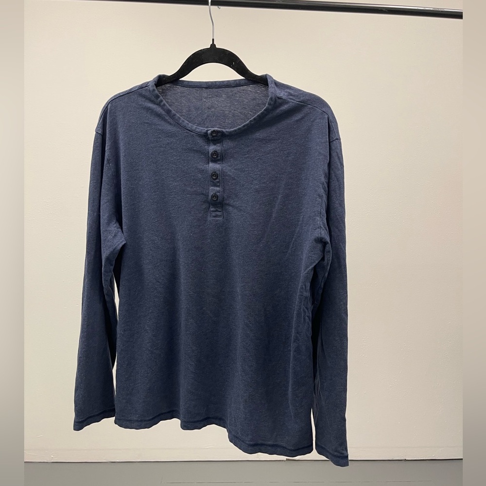 Men's Patagonia Blue Henley Shirt